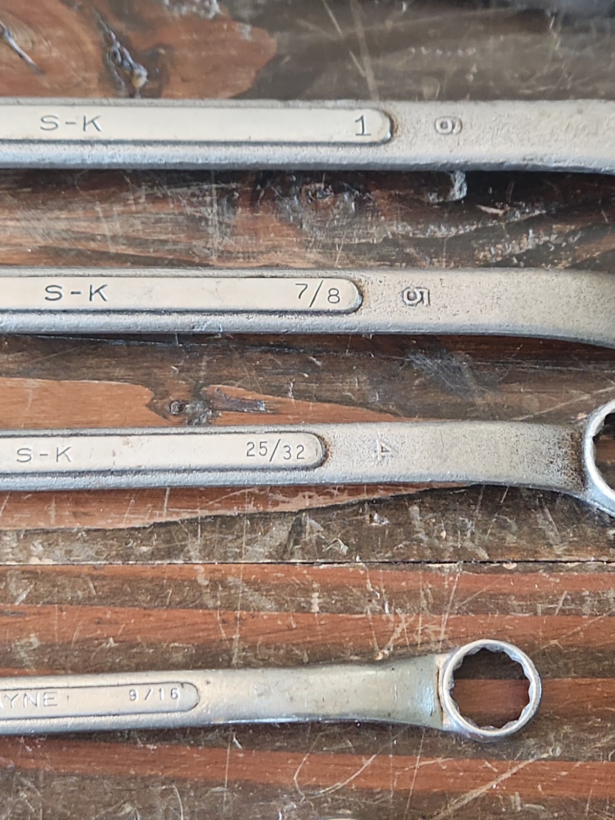 Lot Of 14 SK-Wayne Ratches And Wrenches. Mostly Sk