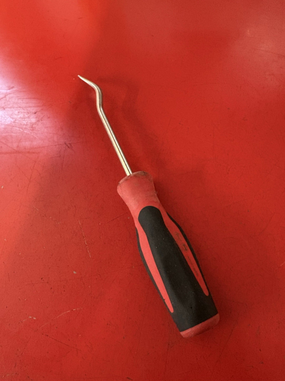 Snap-On Trim Pad Clips Removal Tool RED & BLACK Soft Grip Handle ASG185B USA