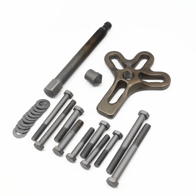 23x Car Wheel Puller Harmonic Balancer Steering Gear Crank Shaft Damper Tool Kit