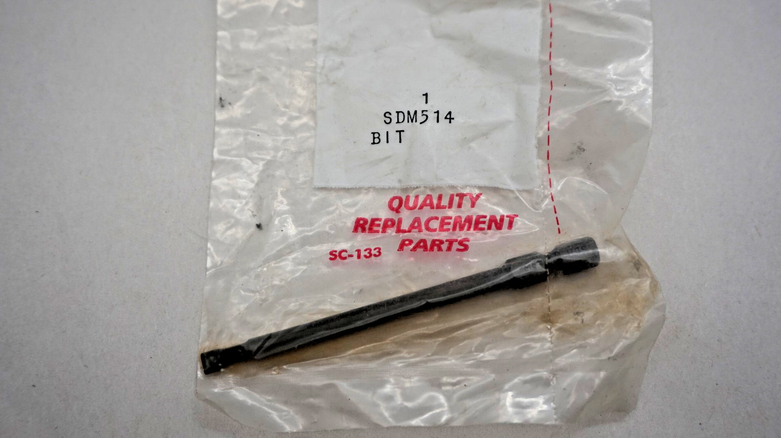 Snap-on SDM514 Bit 3.5″ long 1/4 drive flat blade free ship USA