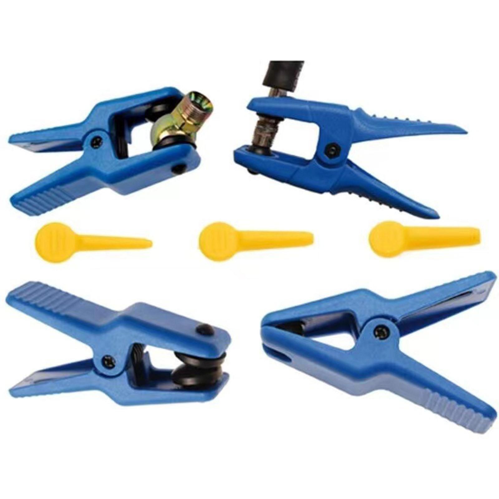 4x Fluid Hose Stoppers Fluid Hose Stop Clamps 1/2 3/8 5/16 inch