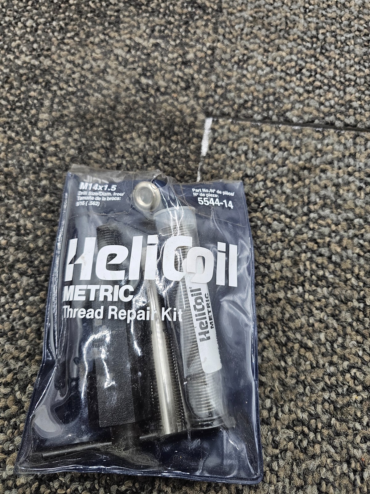 HeliCoil 5544-14 Metric Fine Thread Repair, M14-1.50 Internal Thread Size