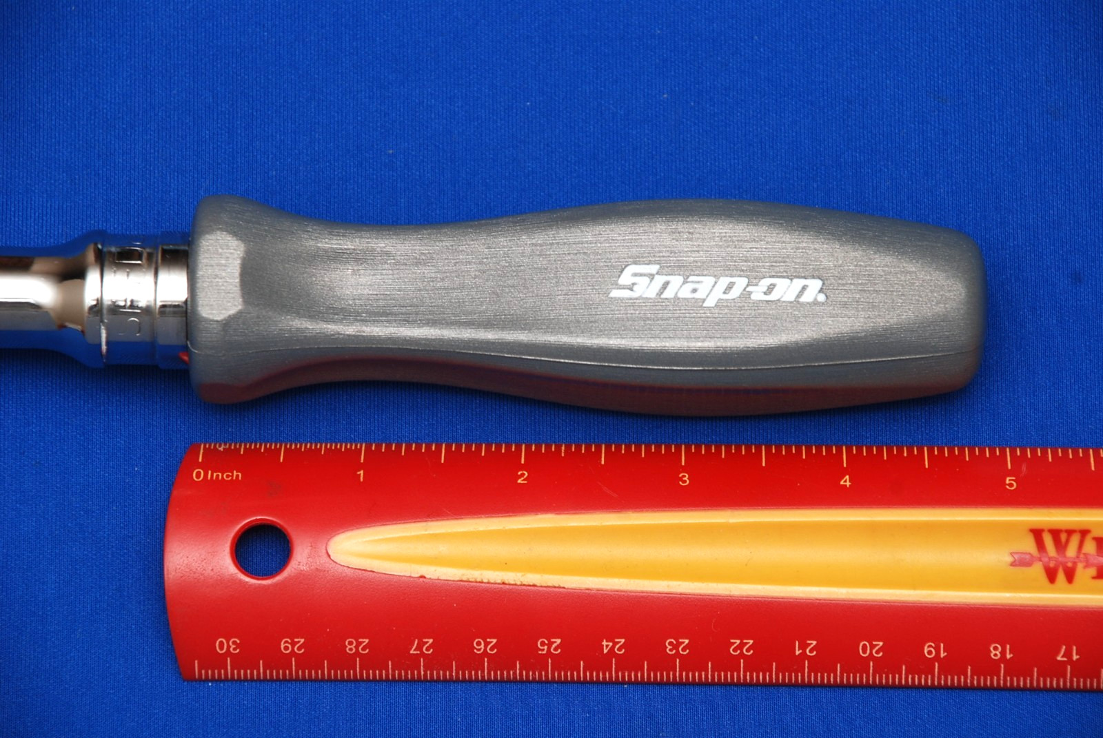 Snap-on NEW 1/2″ Drive 100th Anniversary Dark Titanium Grey Flex-Head Ratchet