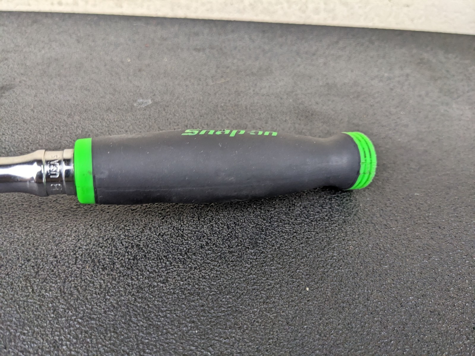 #bp409 Snap-on Tools GREEN FHLFX80B 3/8″ Drive 13″ Dual 80 Locking Flex Ratchet