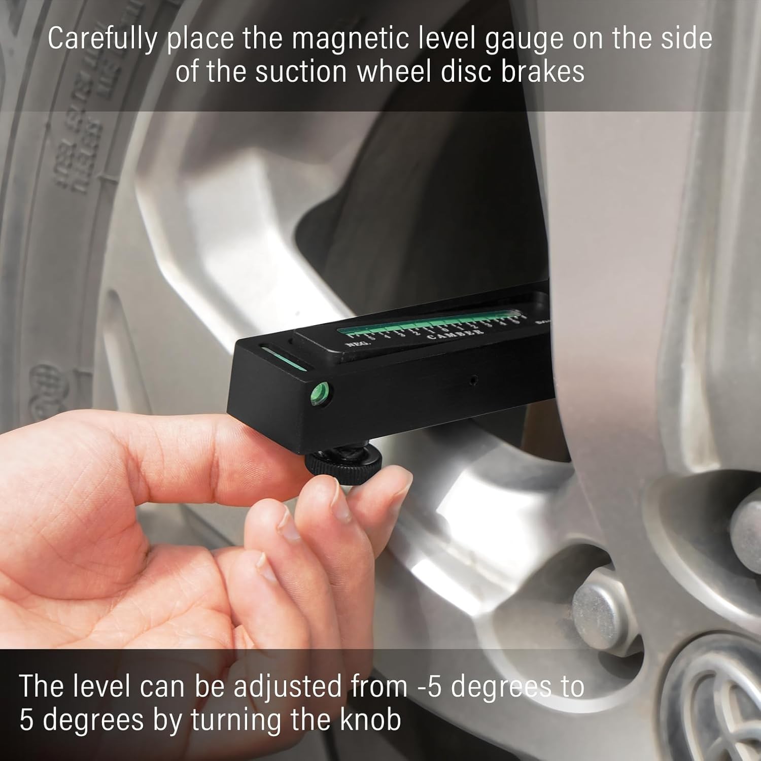High Precision Camber Tool – Adjustable Magnetic Gauge for Auto Alignment