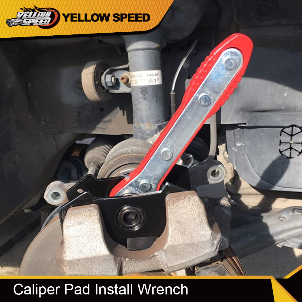 Ratcheting Brake Piston Spreader Wrench Caliper Pad Install Tool Press Ratchet