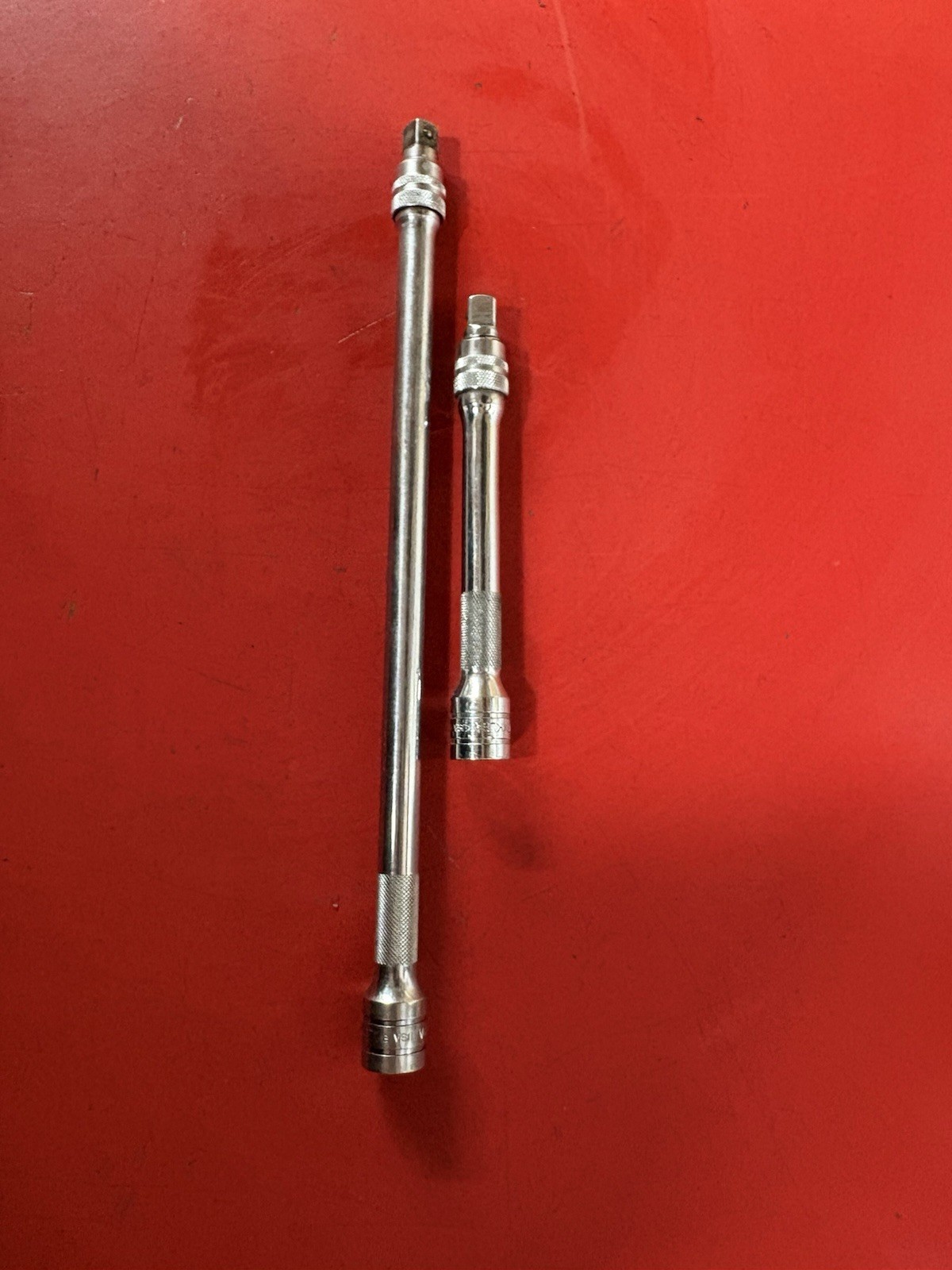 Snap-on Tools 3/8″ Drive FXKL6A 6″ + FXKL12A, 12″ Locking Chrome Extensions