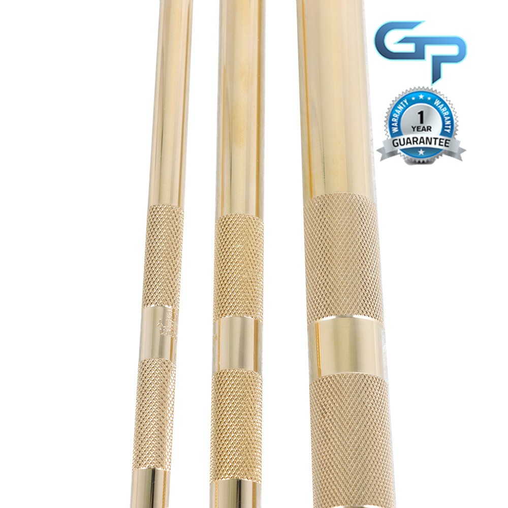61360 3 Piece Brass Drift Punch Set Tools 3/8″ 1/2″ 3/4″