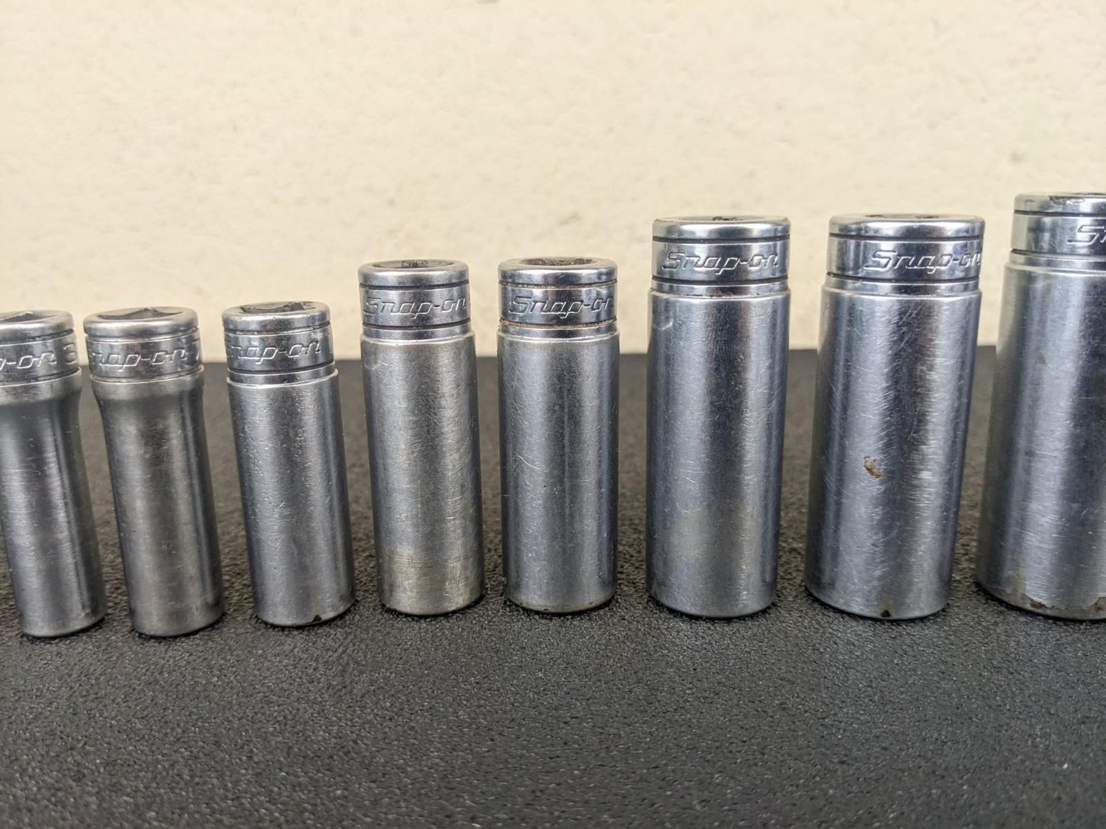 #bj202 Snap on Tools 211SFSY 3/8″ Drive Deep Chrome Socket Set Socket Set