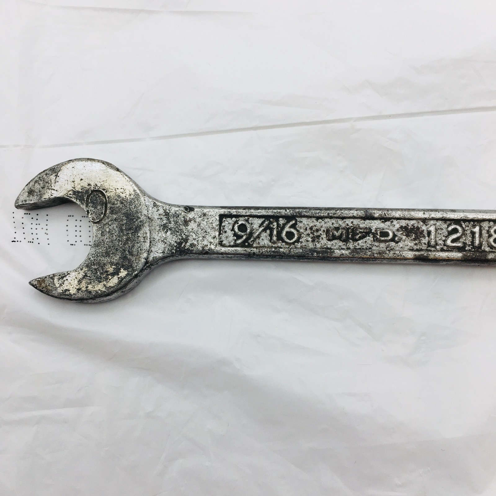 Plomb Tools 9/16″ Combination Wrench 12 #1218 Point Vintage USA Plumb