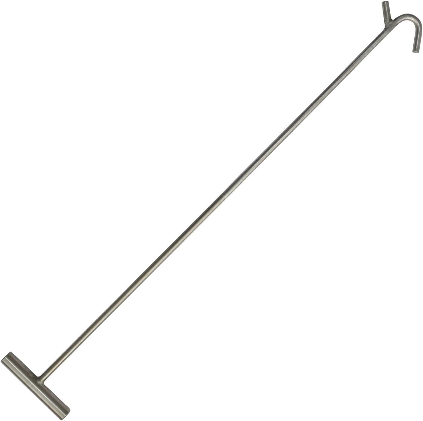 5th Wheel Pin Puller, Portable Stainless Steel S-Hook 32 Inch