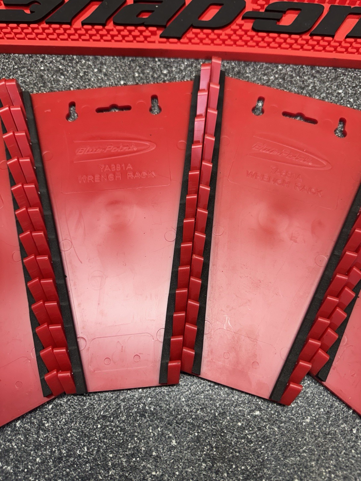 Blue-Point Tools NEW RED 12 Spot Wrench Organizer YA381A PRICE FOR 1
