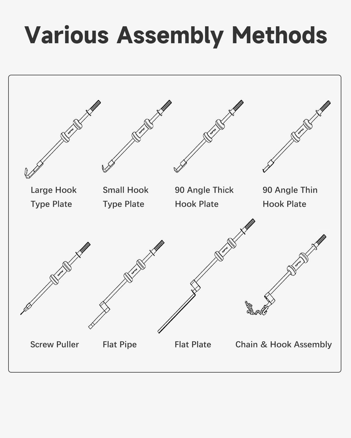 Hammer Auto Body Truck Repair Automotive Hammer Puller Repair Frame Set