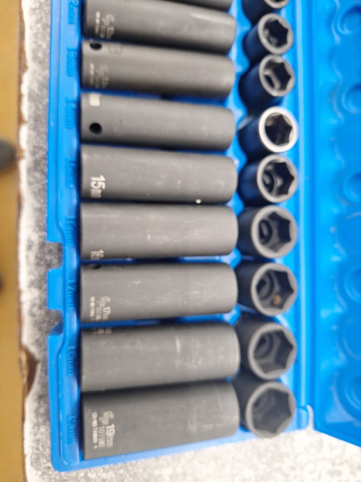 Grey Pneumatic 1226M 3/8″ Dr 26 Pc Metric Standard Deep Master Impact Socket Set