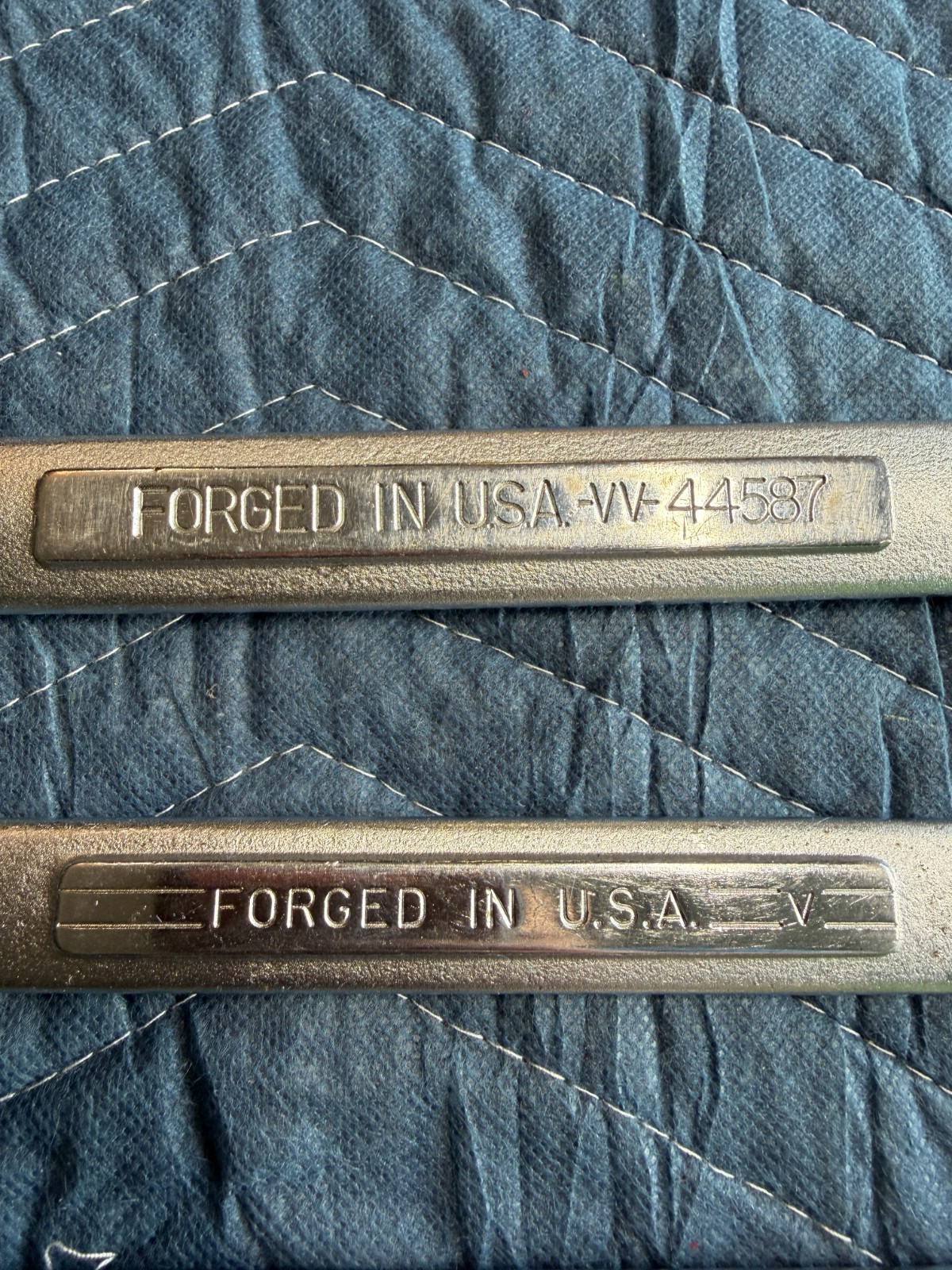 6 – Vintage Craftsman -V- And VV Double Open End Wrenches SAE See pictures