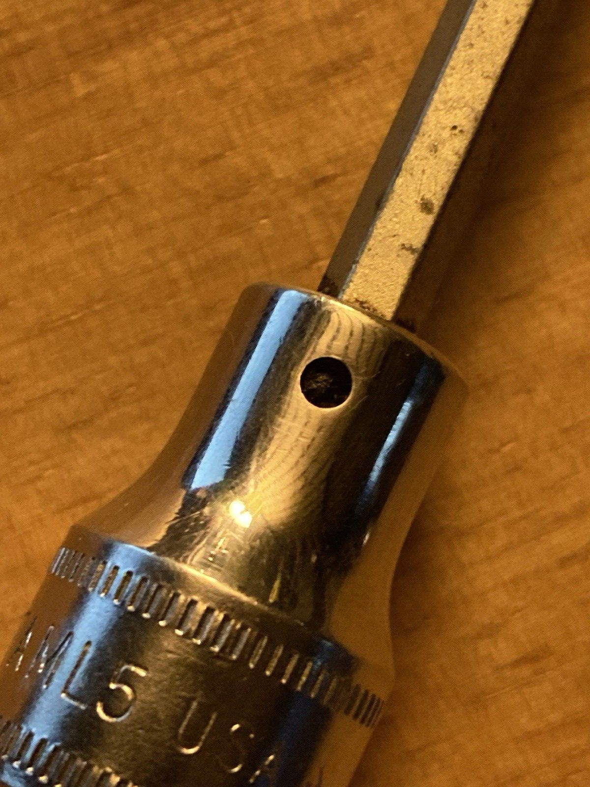 Snap-On Tools FAML 5 3/8″ Drive Metric 5 mm Long 6-inches Long Hex Socket Driver