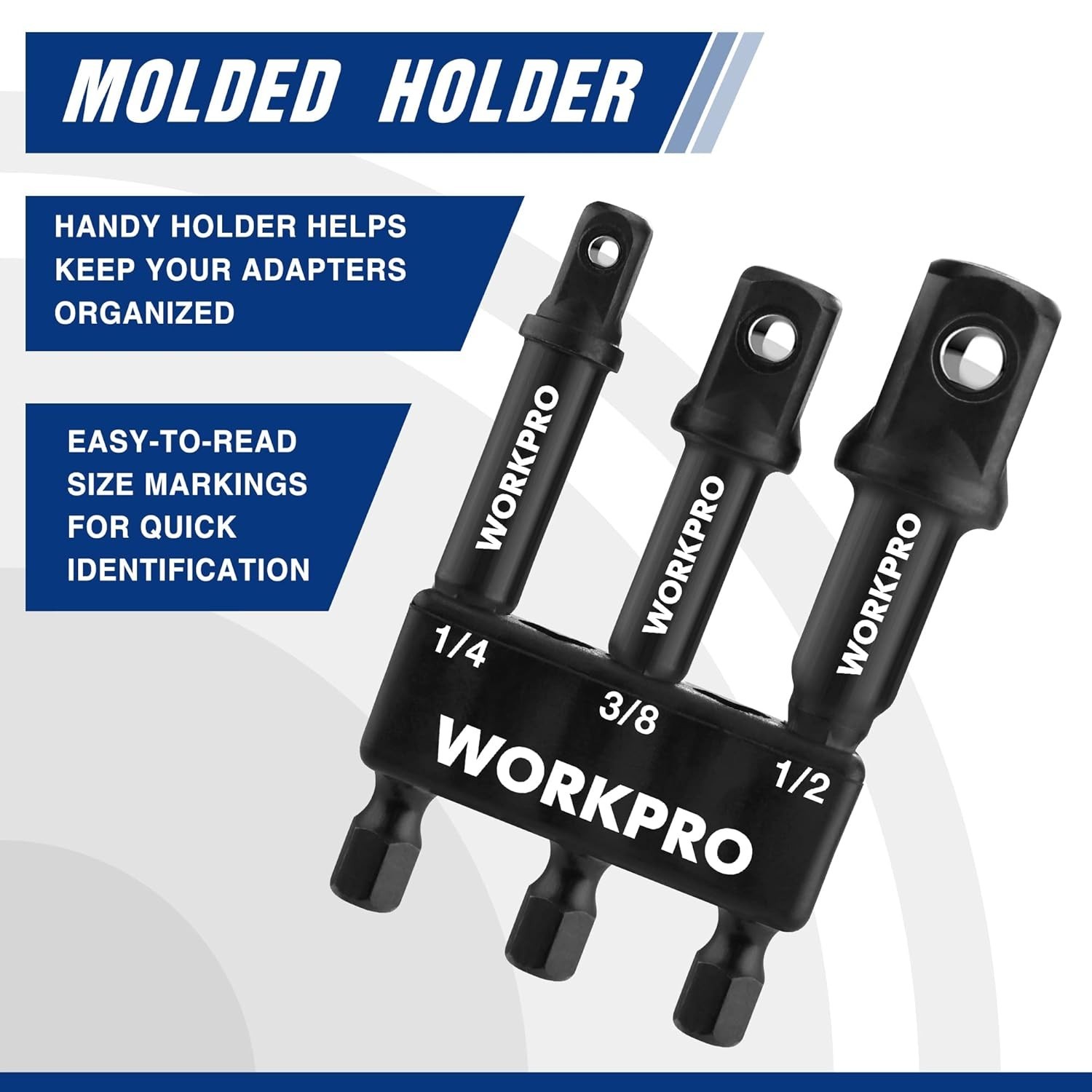 Versatile Socket Adapter Extension Set with Holder: Perfect for Home Improvement