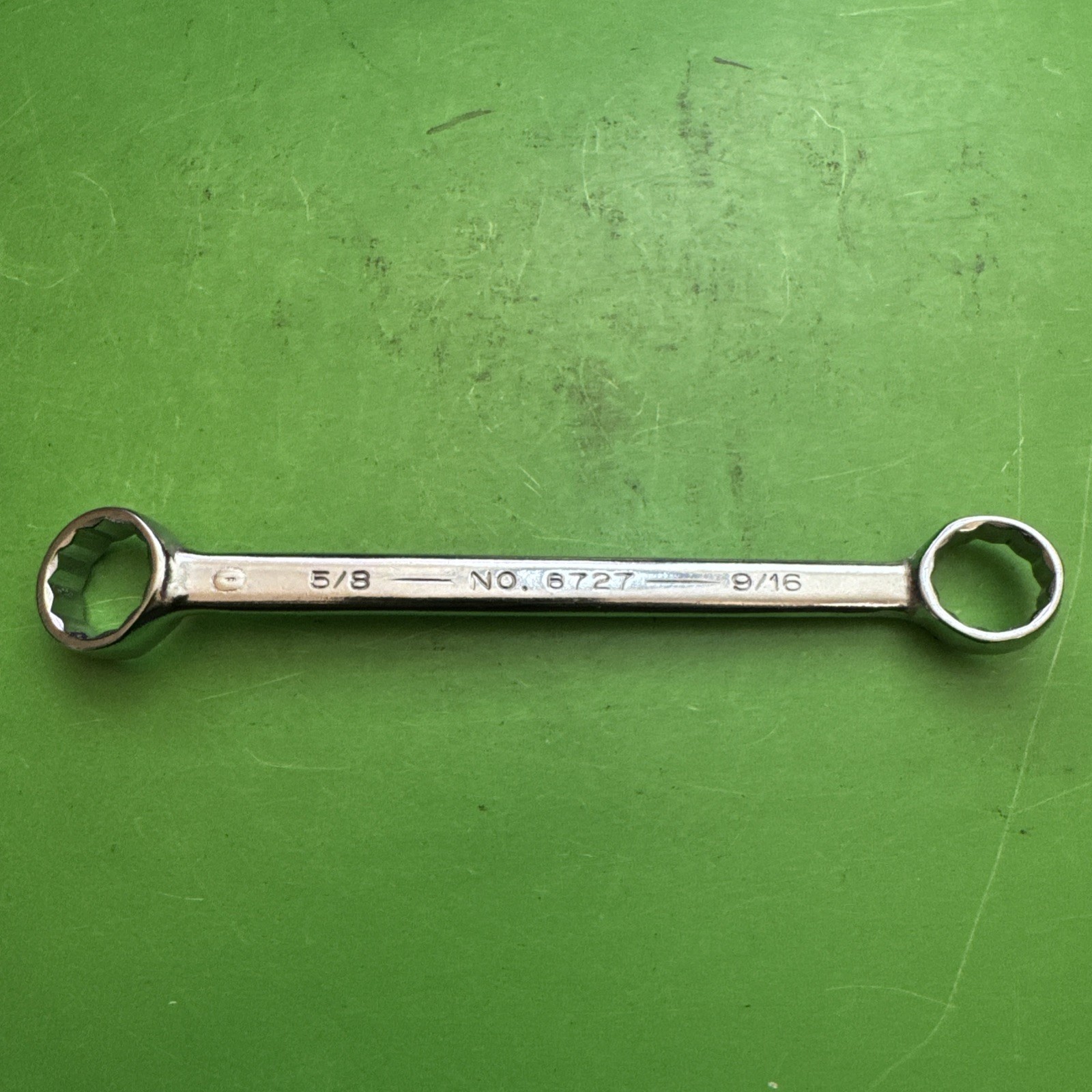 Armstong ARMALOY 12 Point 5/8″ x 9/16″ Full Polish Double Box End Wrench 6727