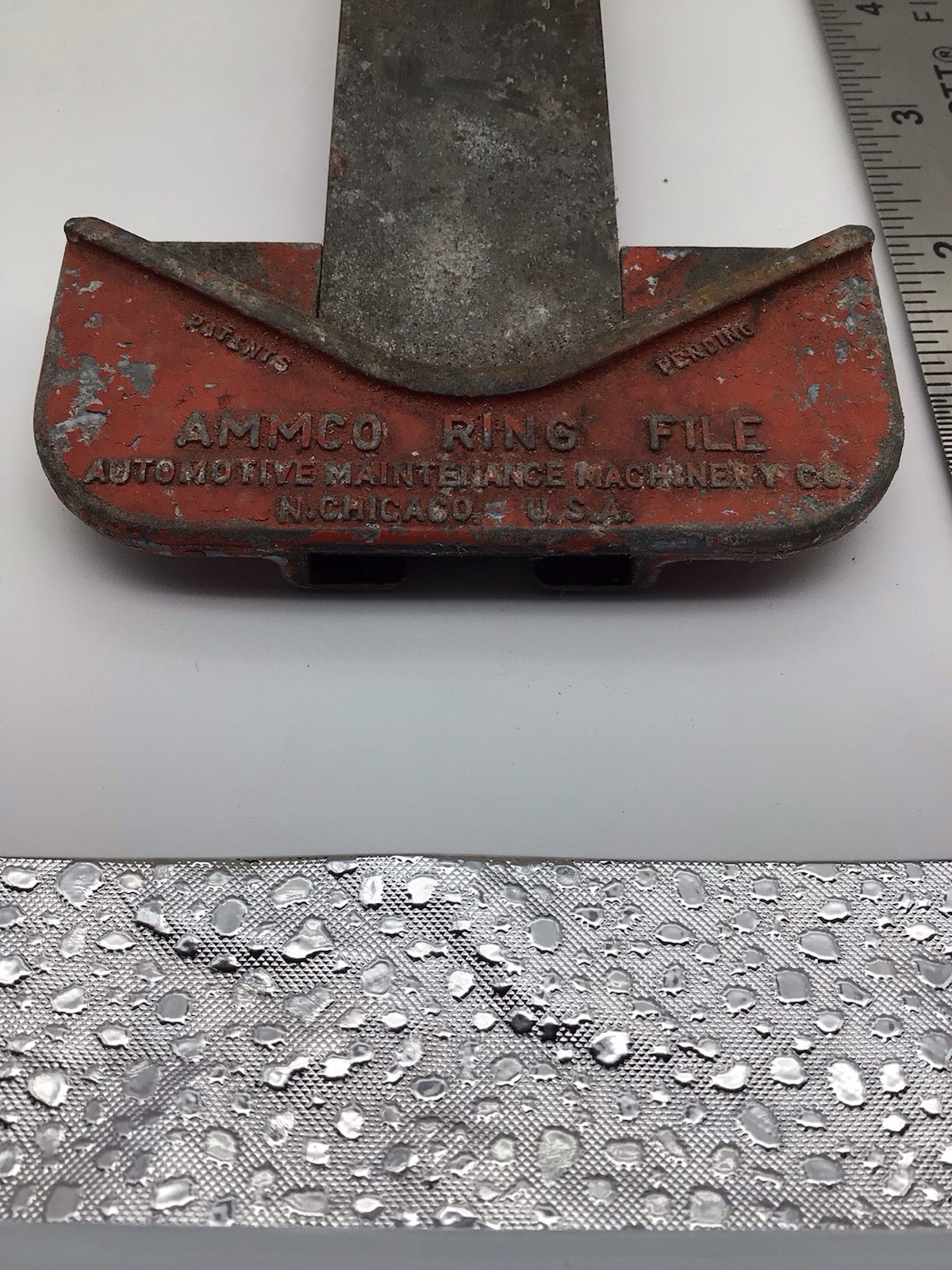 AMMCO Ring File Vintage Automotive Tool Made In The USA