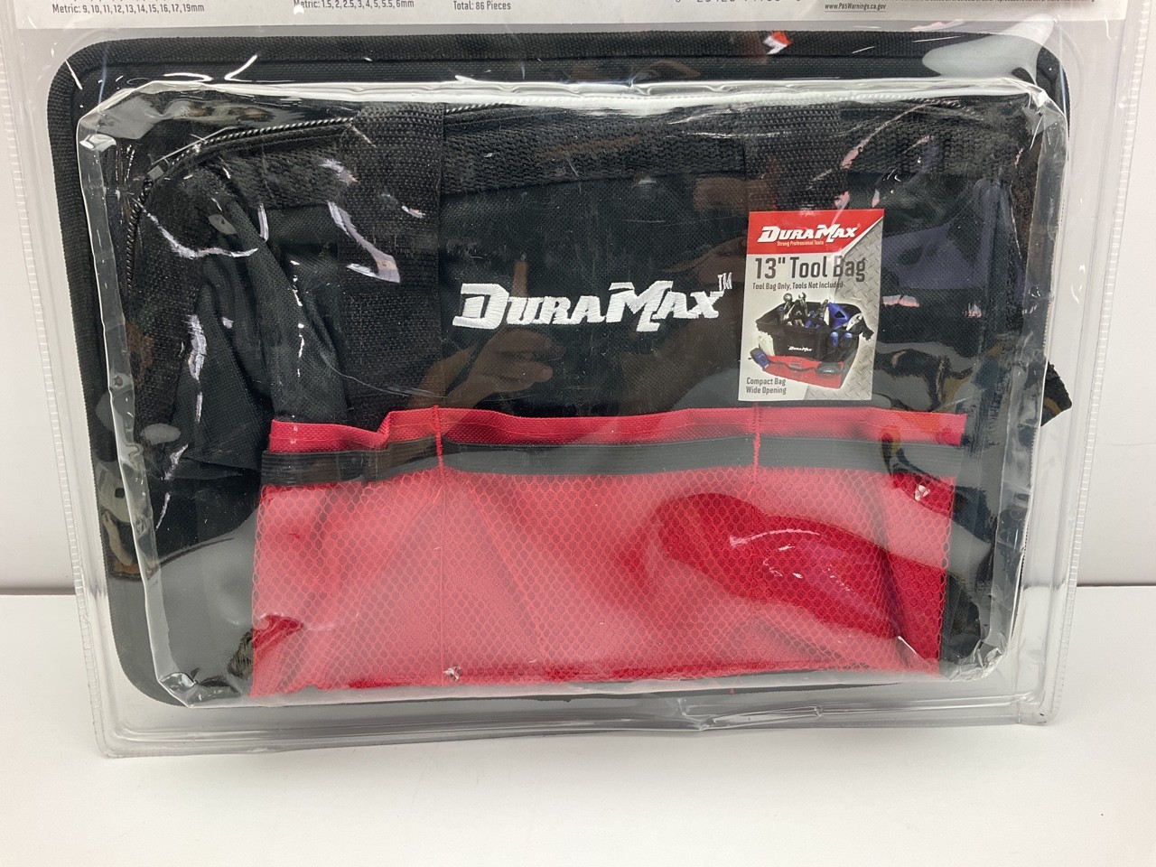Dura Max UA50032J 86-Piece Tool Ratchet Socket Bit Set W/ 13″ Tool Bag