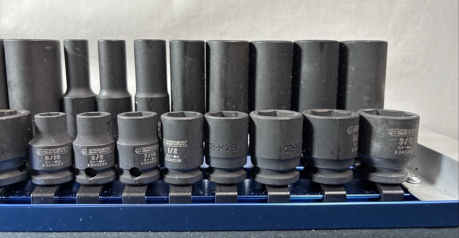MAC Tools Expert E041643 42pc. Combination Socket Set (Missing 14mm &16mm Deep)