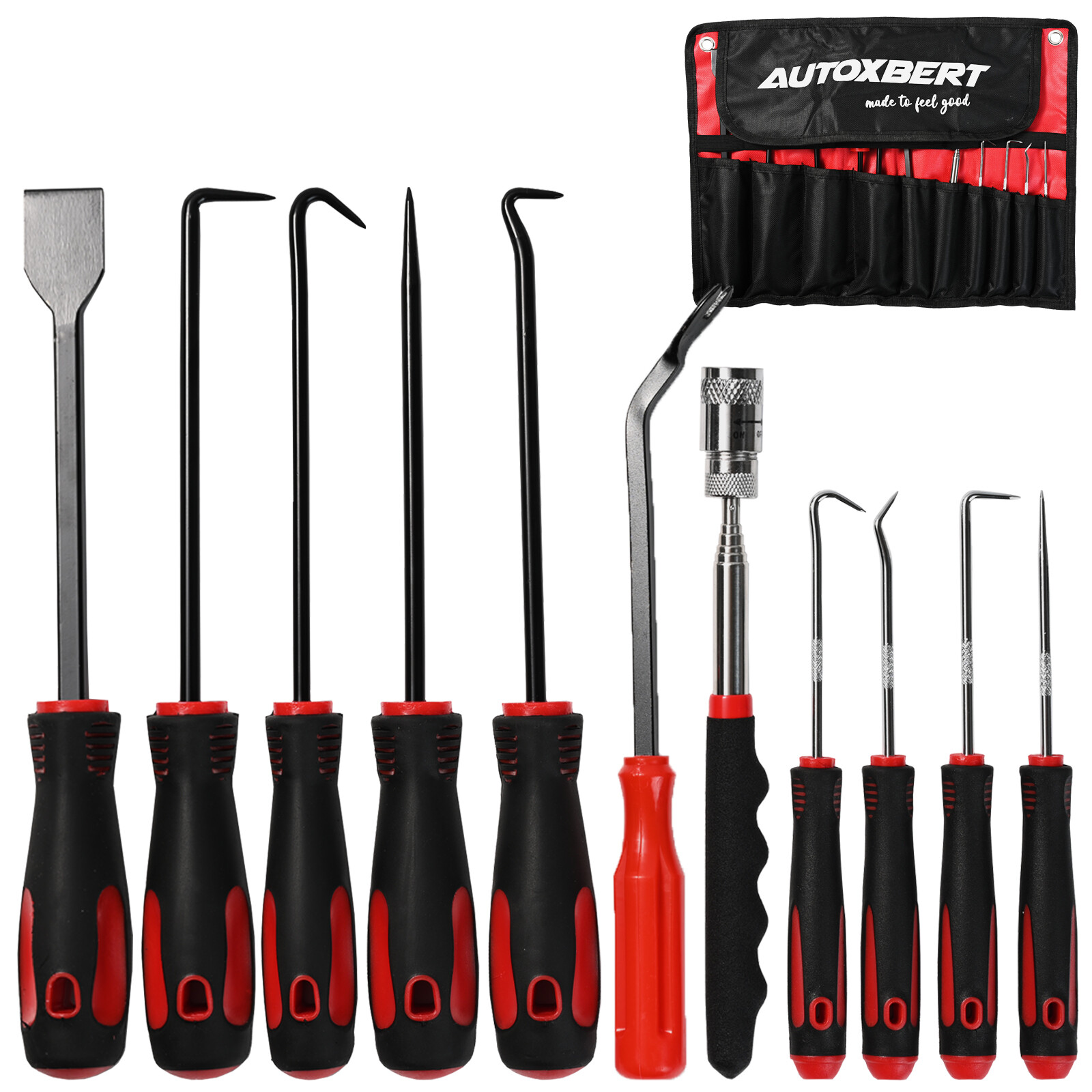 11 Pcs Hook and Pick Set Mechanic Automotive Pick Tool for Car Oil Seal/O-Rin