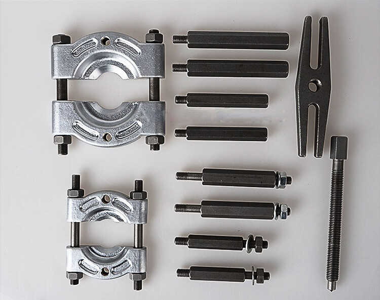 Car Bearing Separator Puller Set Bearing Removal Tool Set 12pcs Gear Puller
