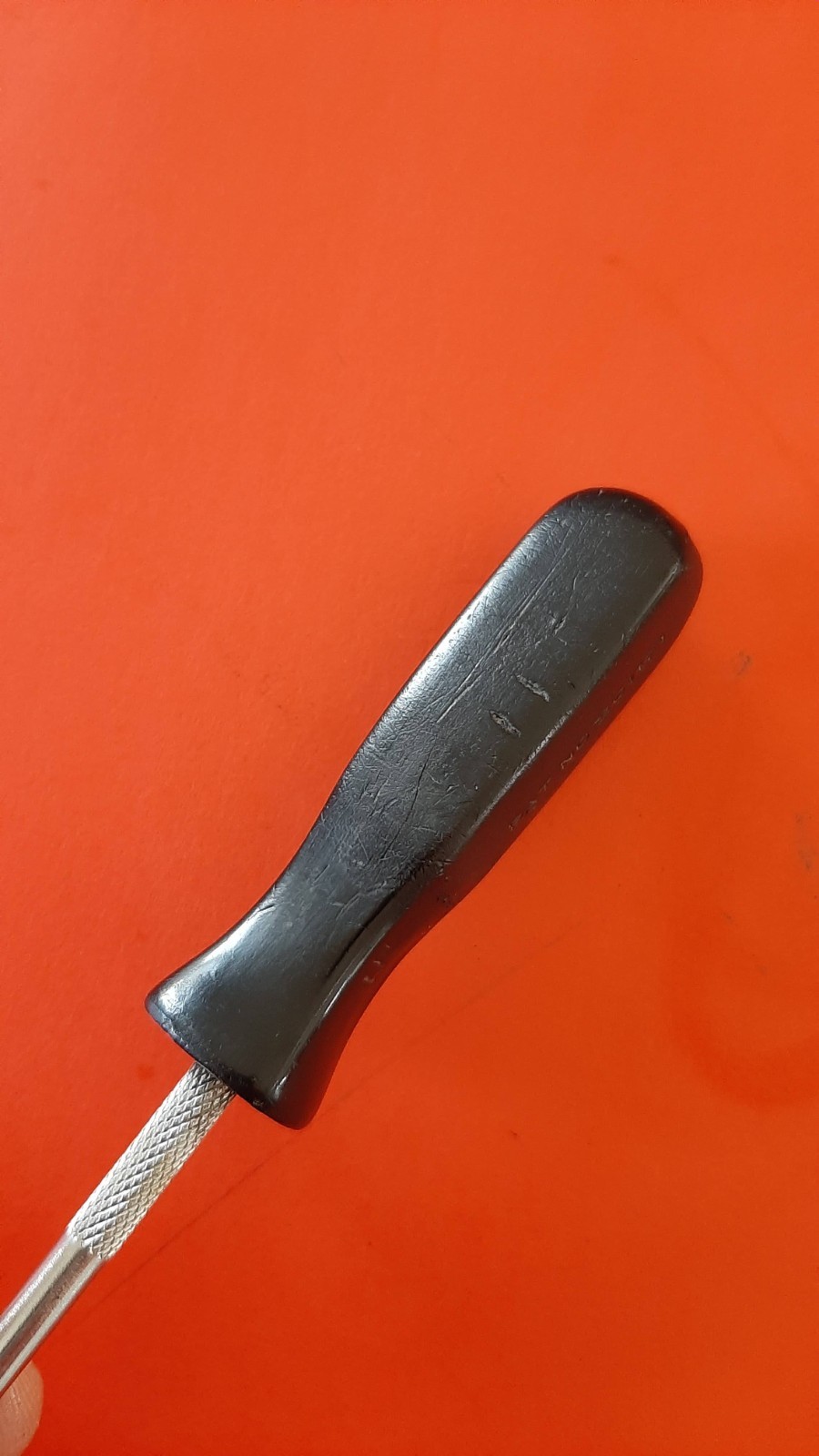 Snap-on Tools SSD143 1/4″ Flat Tip Slotted Screwdriver Hard Black Handle USA