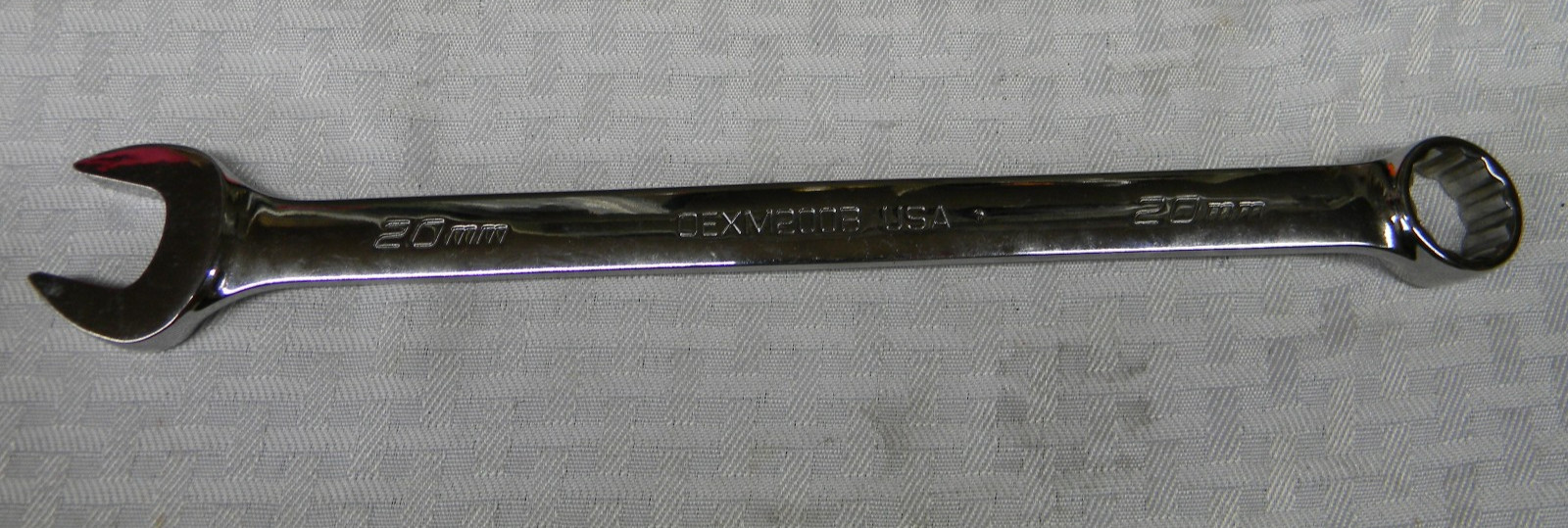 SNAP-ON 20MM METRIC 12PT COMBINATION WRENCH #OEXM200B MADE IN THE USA