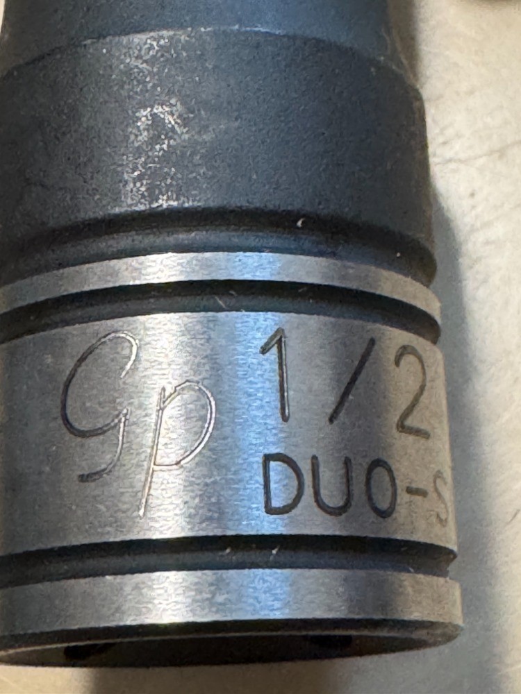 82116D 1/2″ Drive x 1/2″ Deep Length 12 Pt Duo-Socket Lifetime Warranty