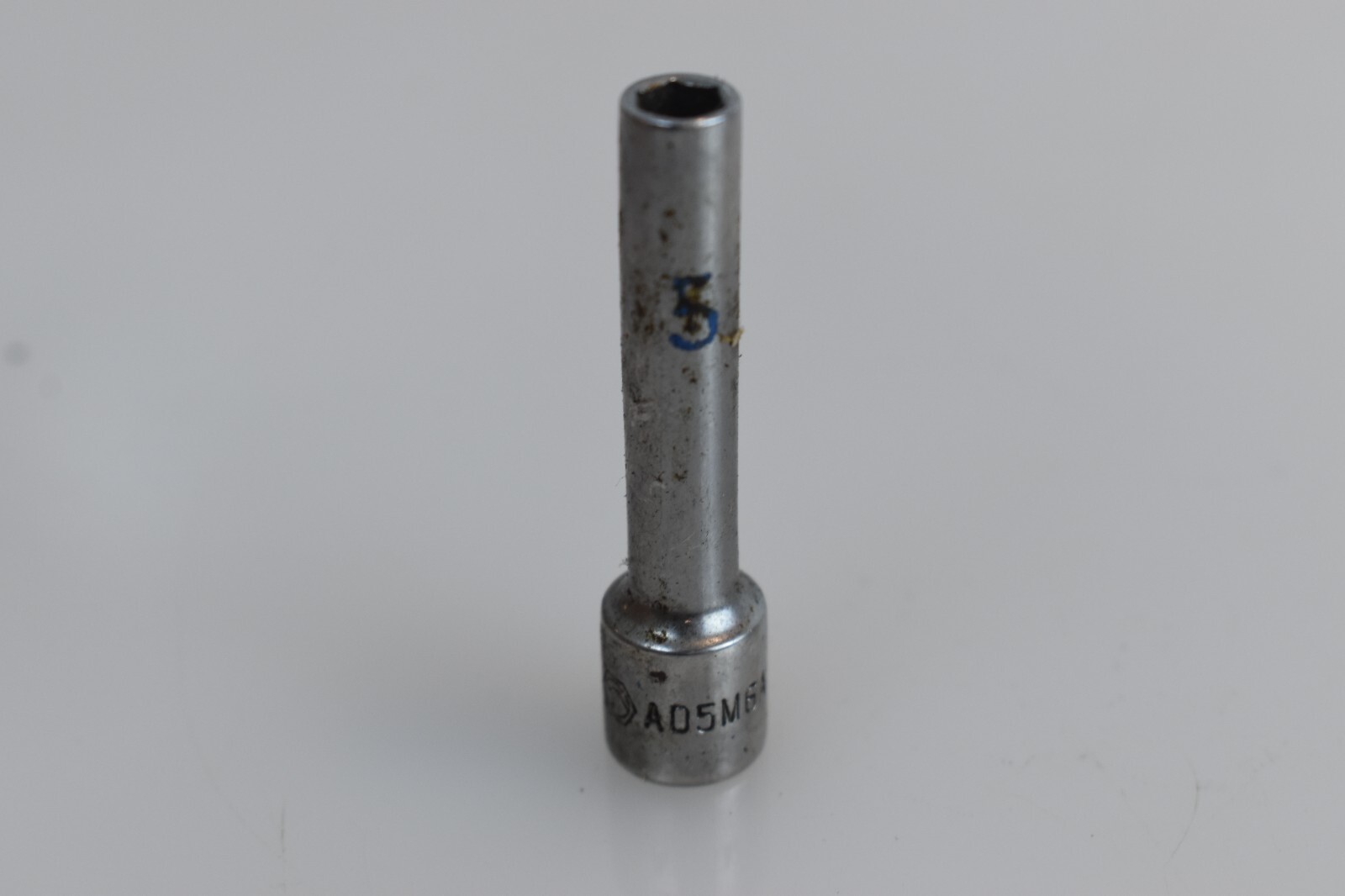 Matco Tools USA AD5M6A 5mm Metric Deep Socket 1/4″ Drive 6 Point Chrome Finish
