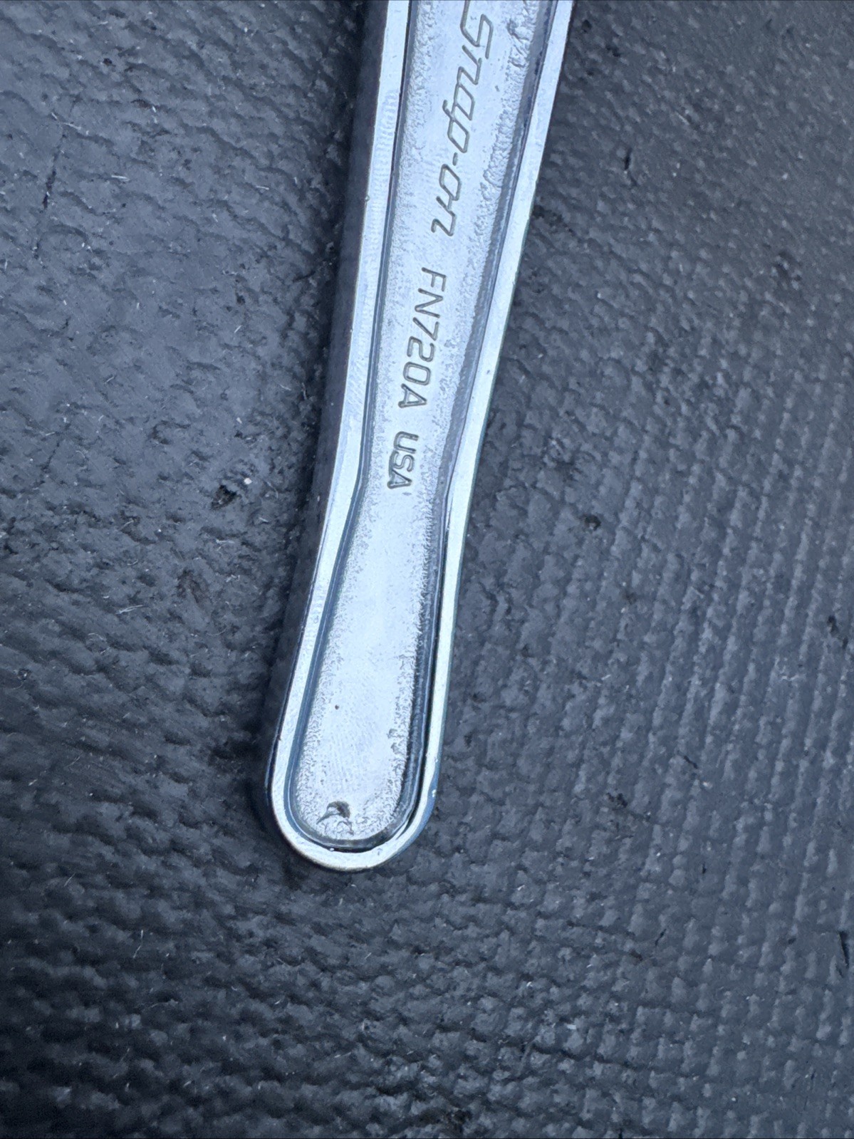 Snap-On Tools USA FN720A Polish Chrome Ratchet 3/8″ Drive – Short Handle 6″ Long