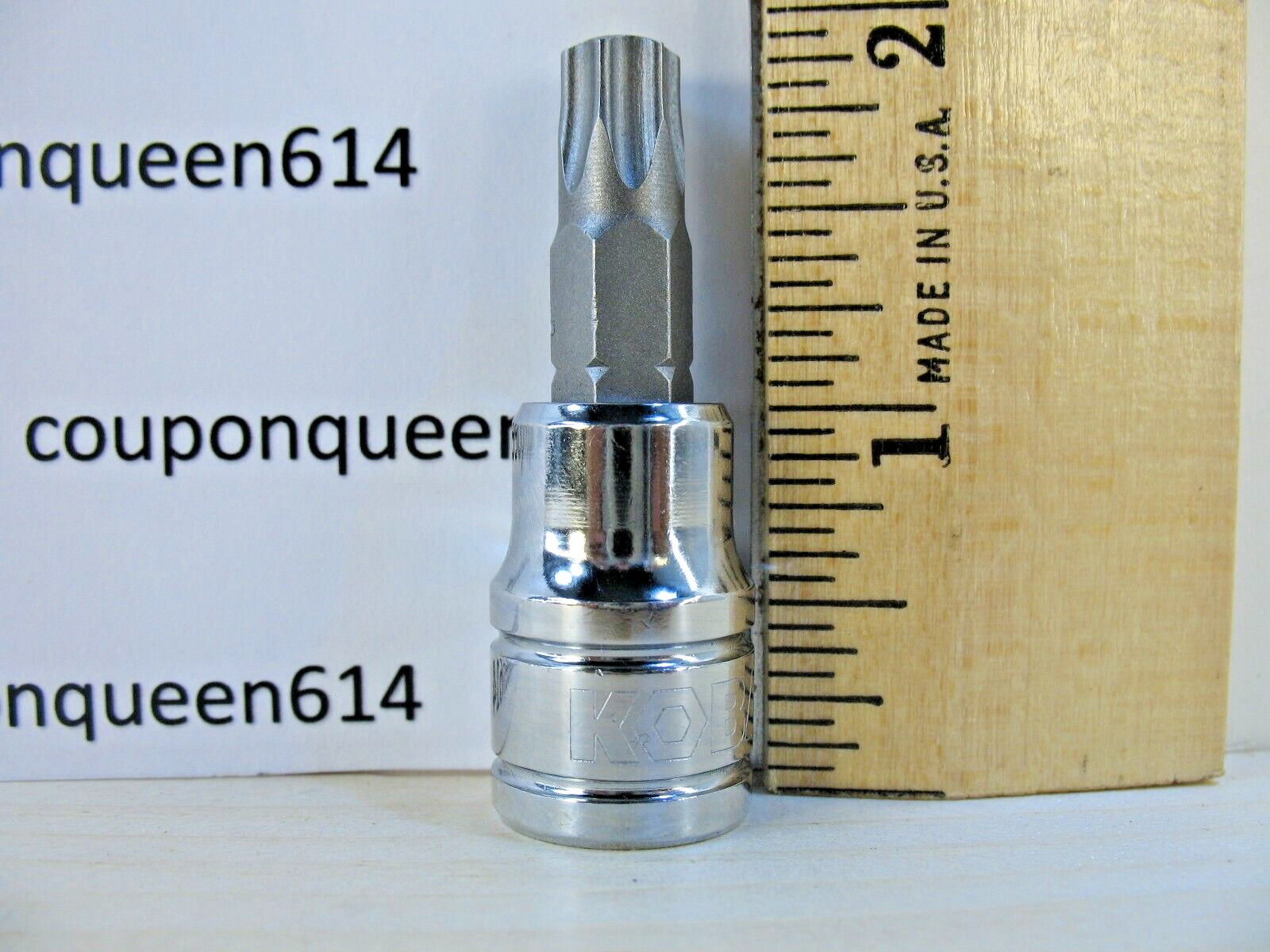Kobalt 338207-0622, 3/8″ Drive Torx Bit Socket T45 – Brand New