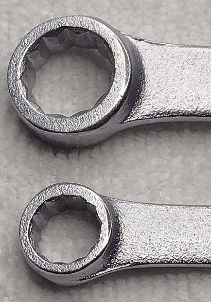 2pc Craftsman -VV- 12Pt Metric Combination Wrench Lot, 12mm; 9mm (42916; 42913)