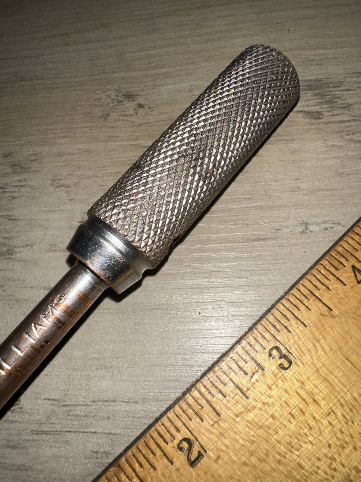Vintage Williams Tools 1/4” Drive Locking Spinner Nut Driver Handle NM-110 (USA)