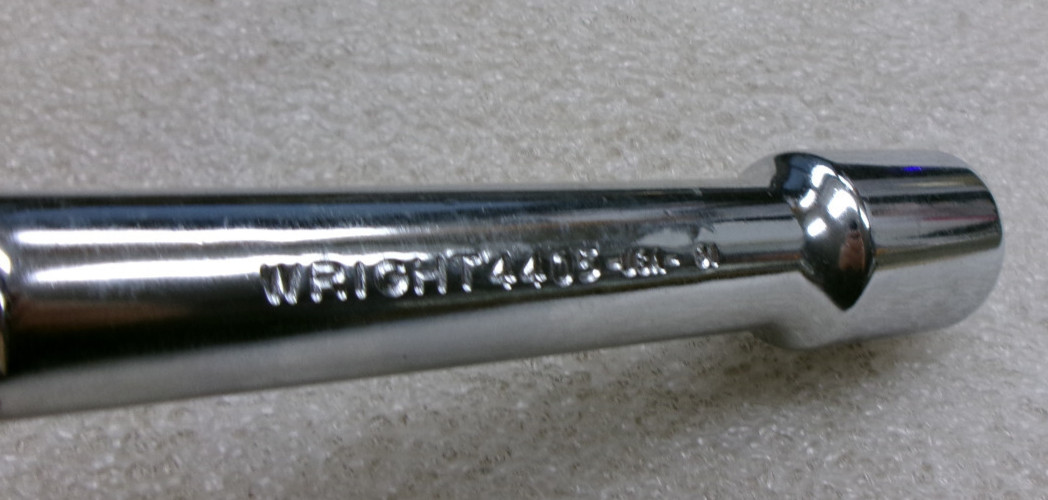 WRIGHT TOOL 5″ EXTNSION 1/2″ DRIVE #4405 NEW USA #339E