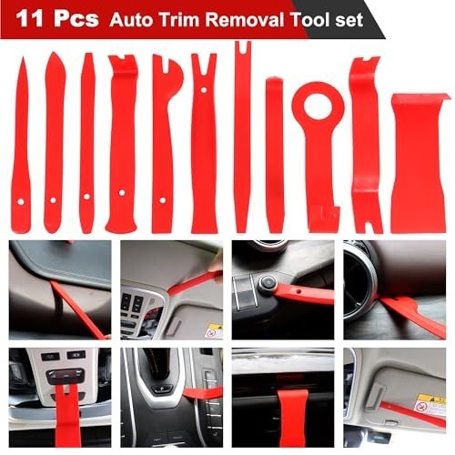 19Pcs Trim Removal Tool Set – Auto Clip Pliers, Plastic Pry Tools for Car Panel,