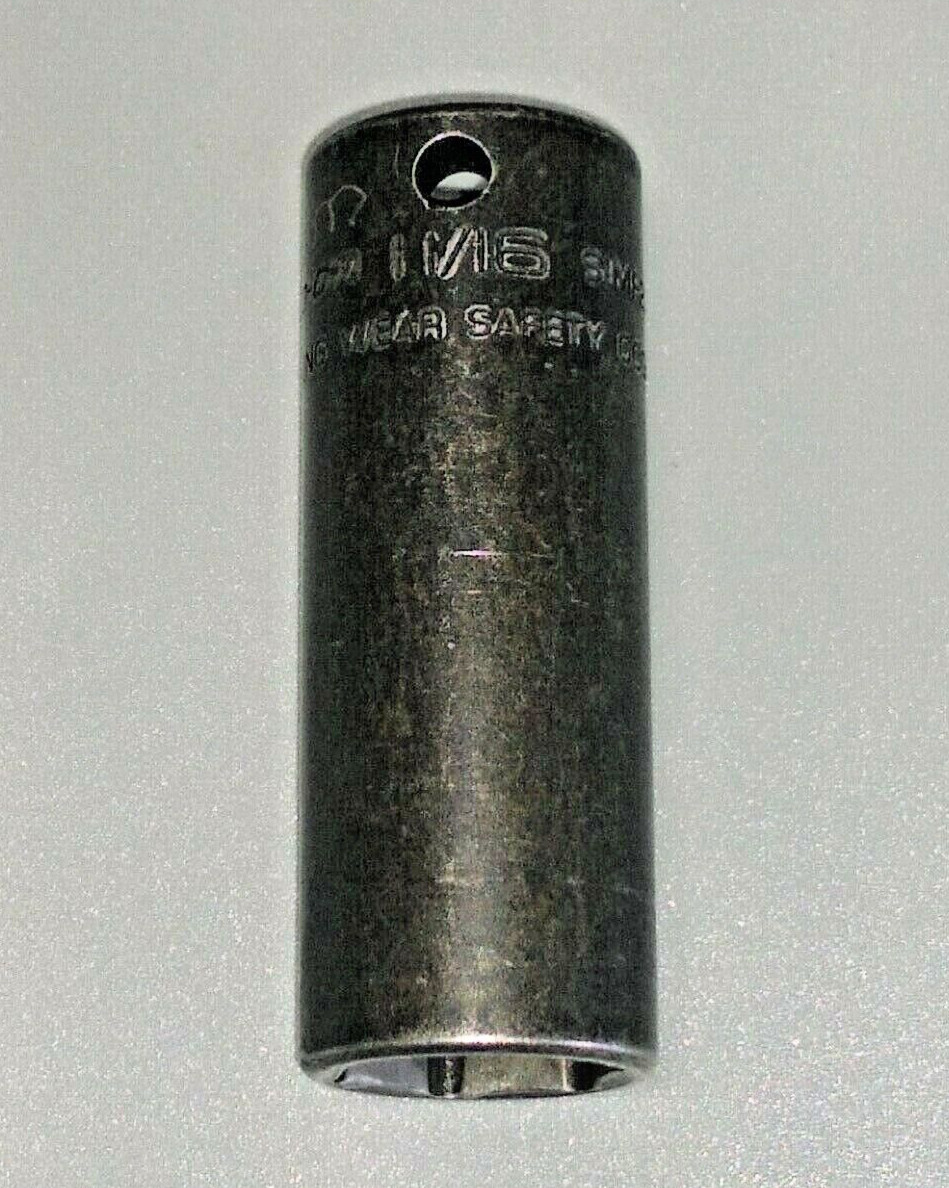 Snap-On SIMF220, 3/8″ Drive, 11/16″ Impact Socket, 2.6″ Deep, 6 Point.