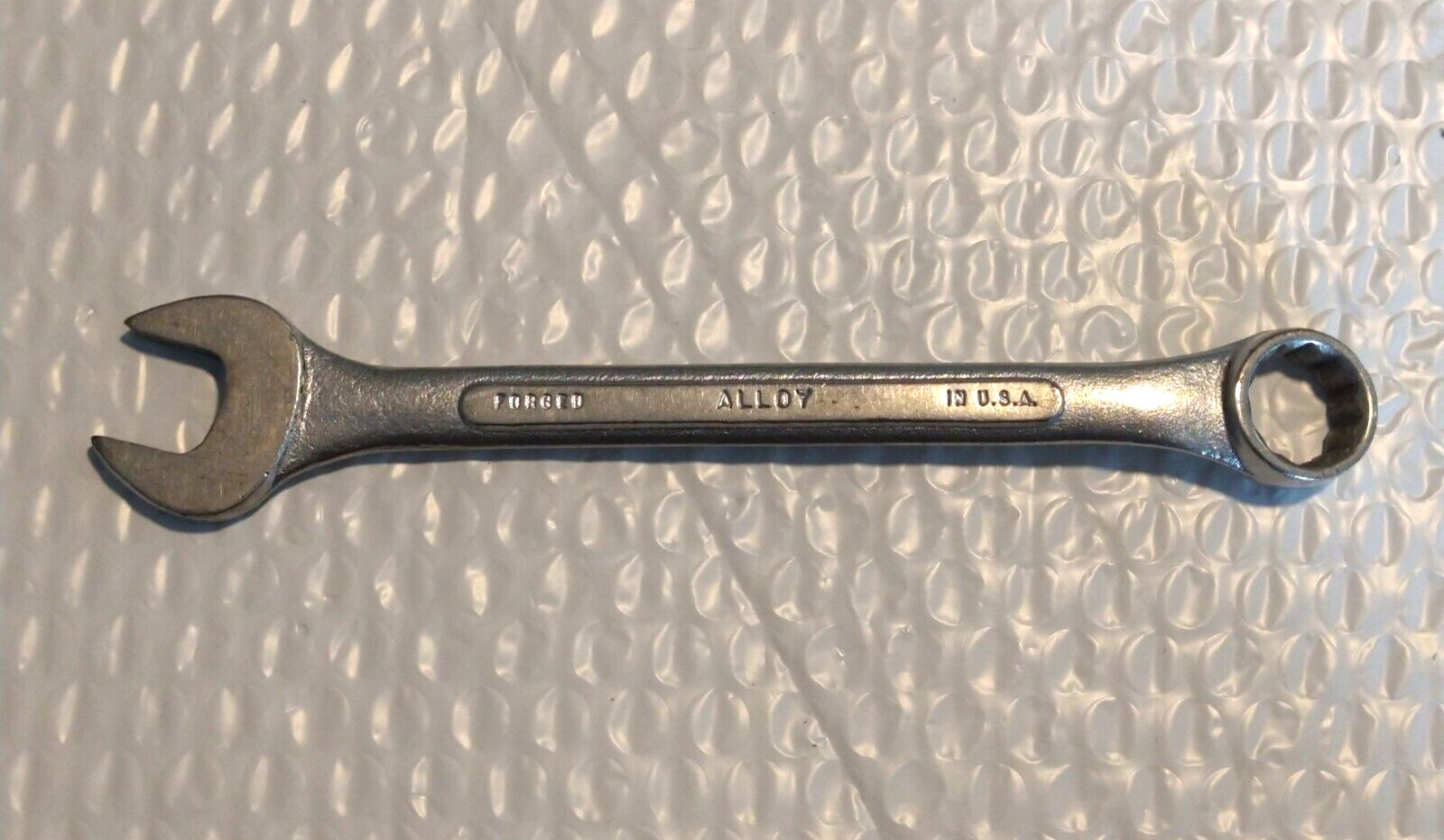 SK WAYNE TOOLS C20, 5/8″ COMBINATION WRENCH, 12 POINT, 7.25″ LONG.