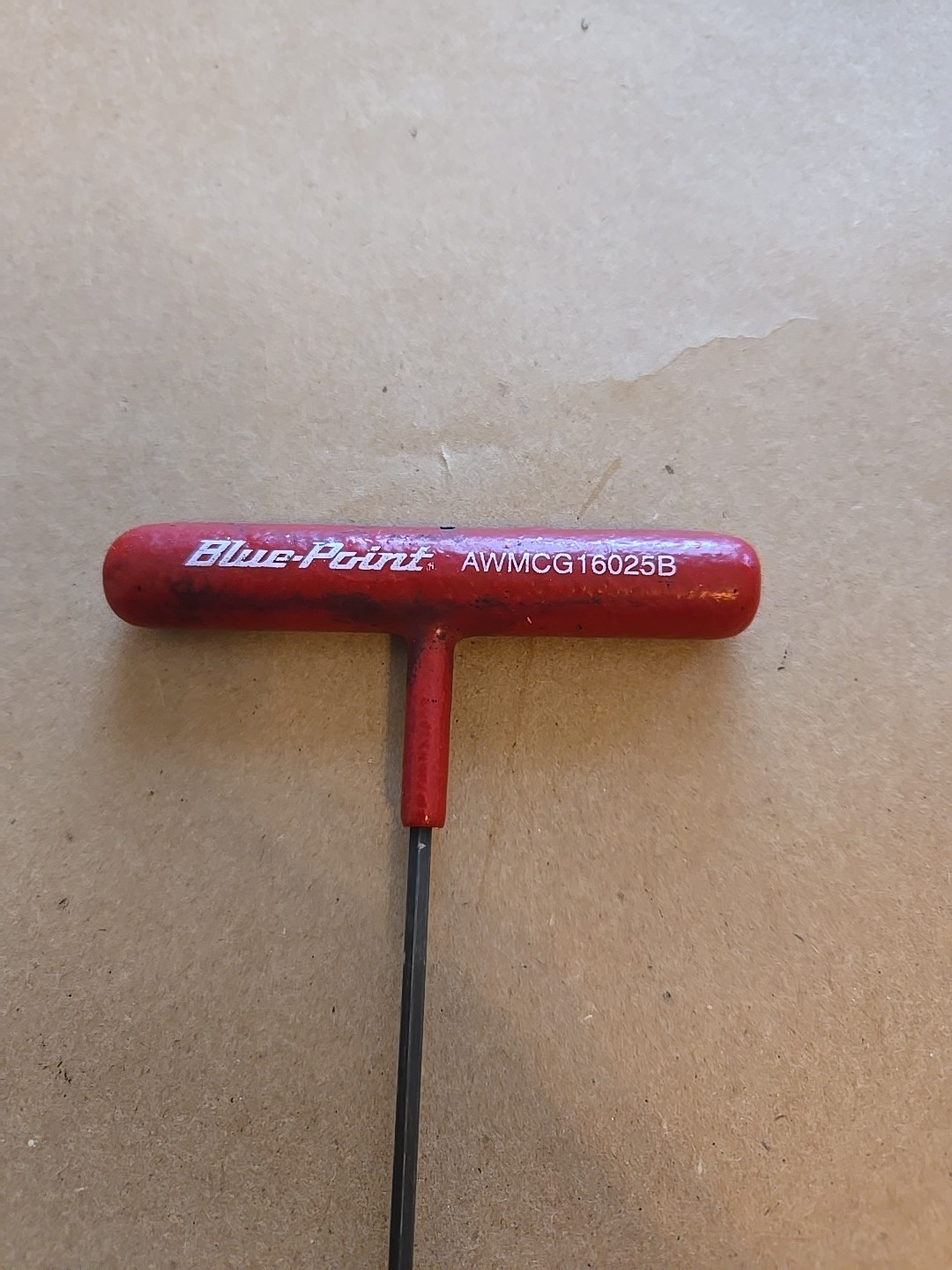 BluePoint 2MM,2.5MM,3MM,5MM,6MM,8MM,10MM Metric T Hex Key Driver Set MISSING 4MM