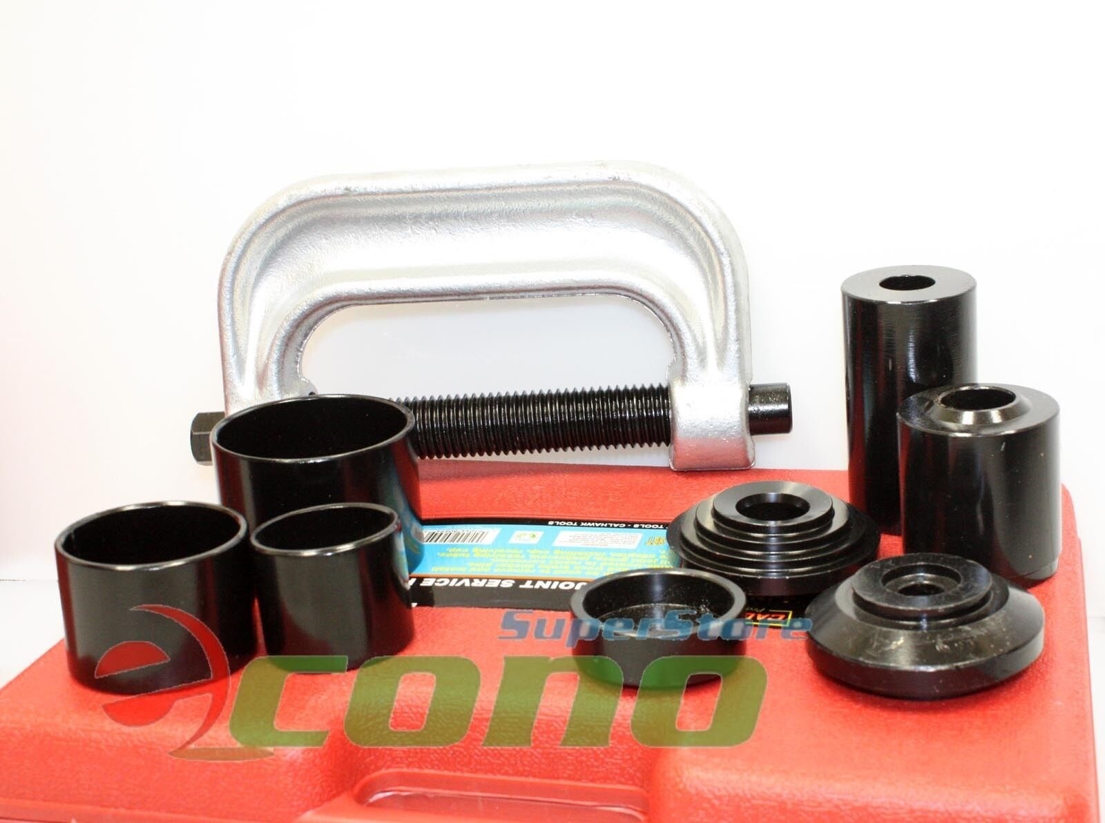 4 IN 1 BALL JOINT SERVICE KIT w/ C FRAME PRESS TRUCK BRAKE PIN REMOVER INSTALLER