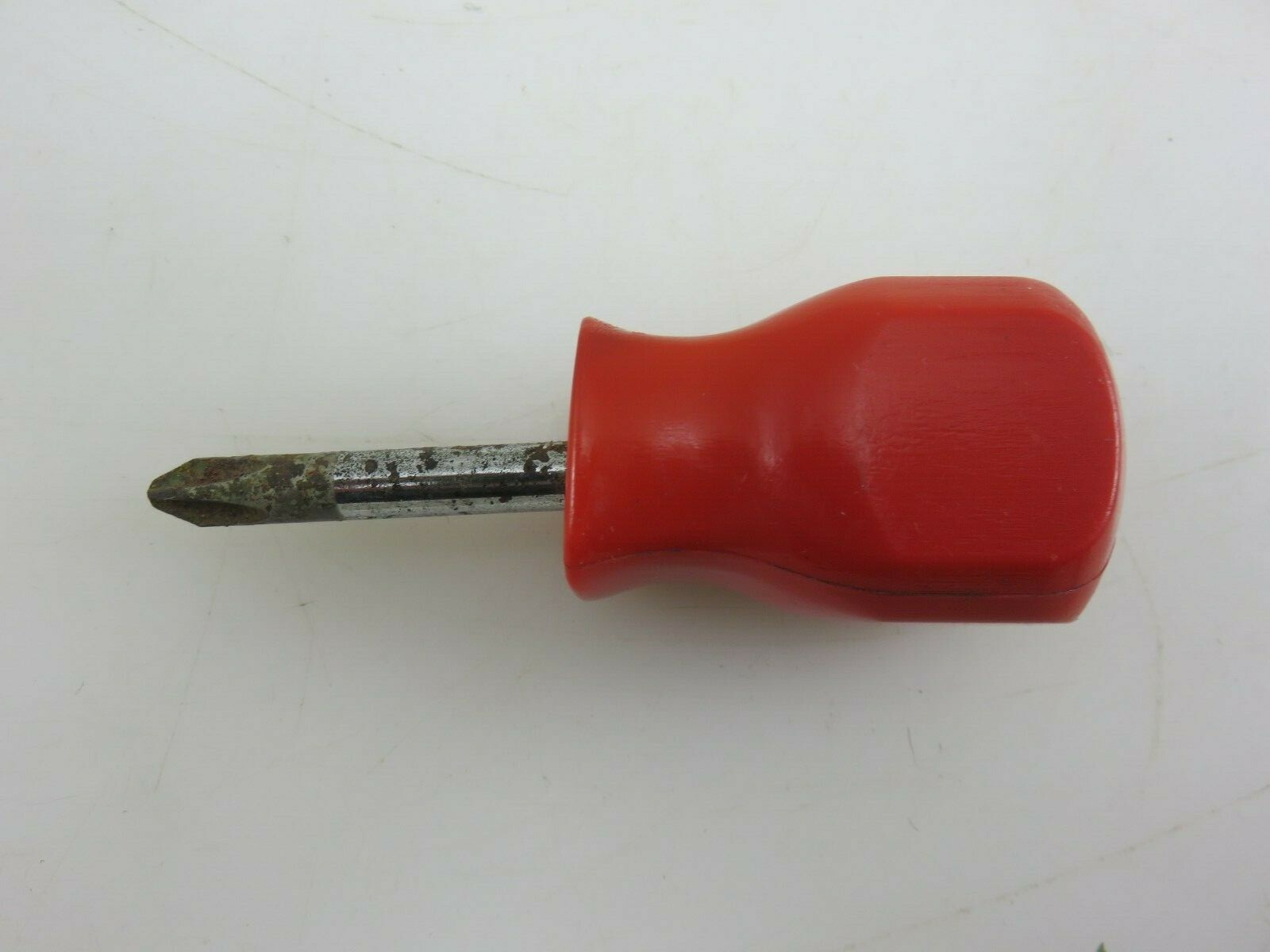 Mac P212XA Small Stubby Phillips No. 2 Hard Red Handle Screwdriver
