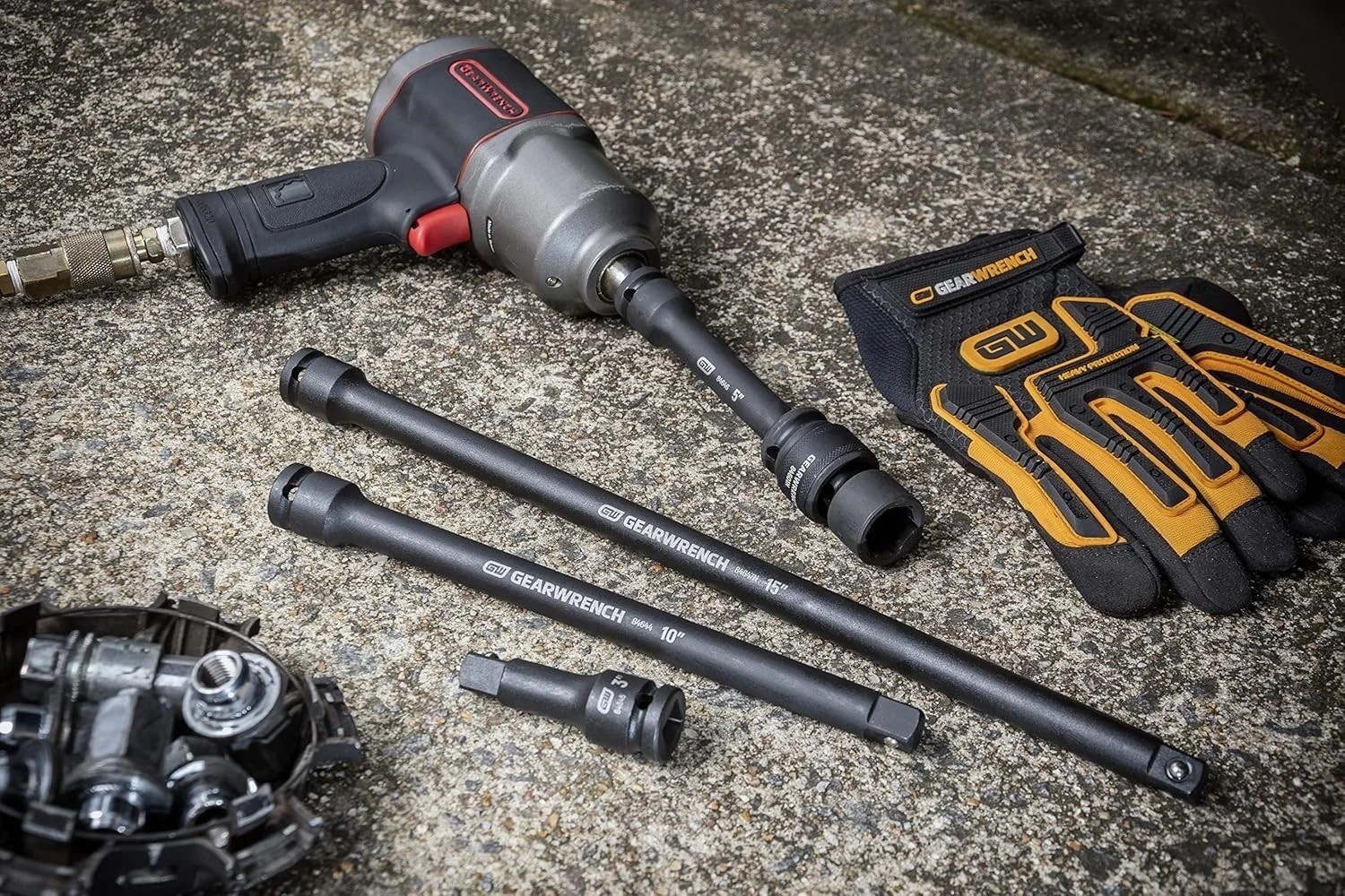 4-Piece Impact Extension Set in Chrome Molybdenum – Enhanced Durability & Design