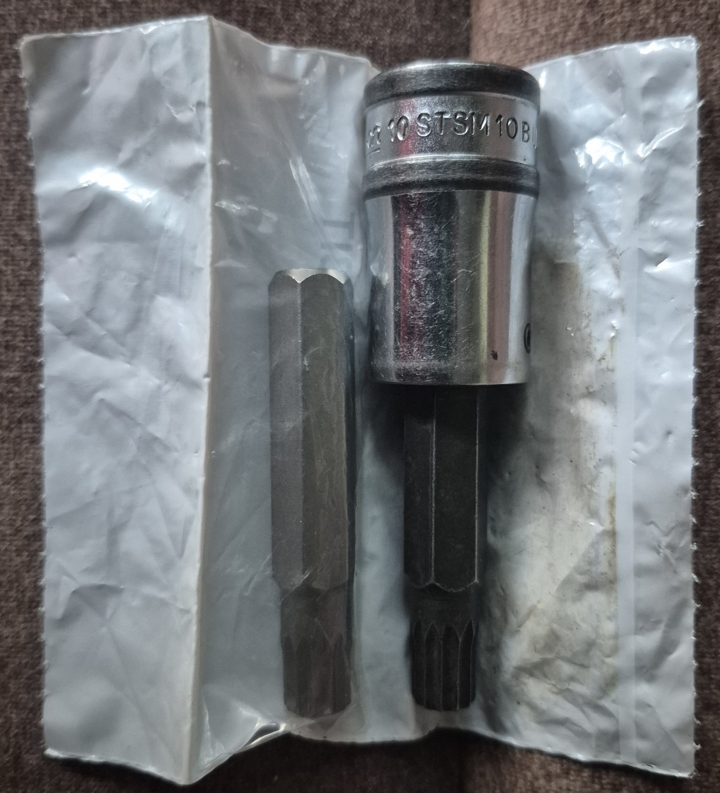 Snap-On STSM10B 1/2″ Drive 10mm Metric Triple Square Socket w/Replacement Bit