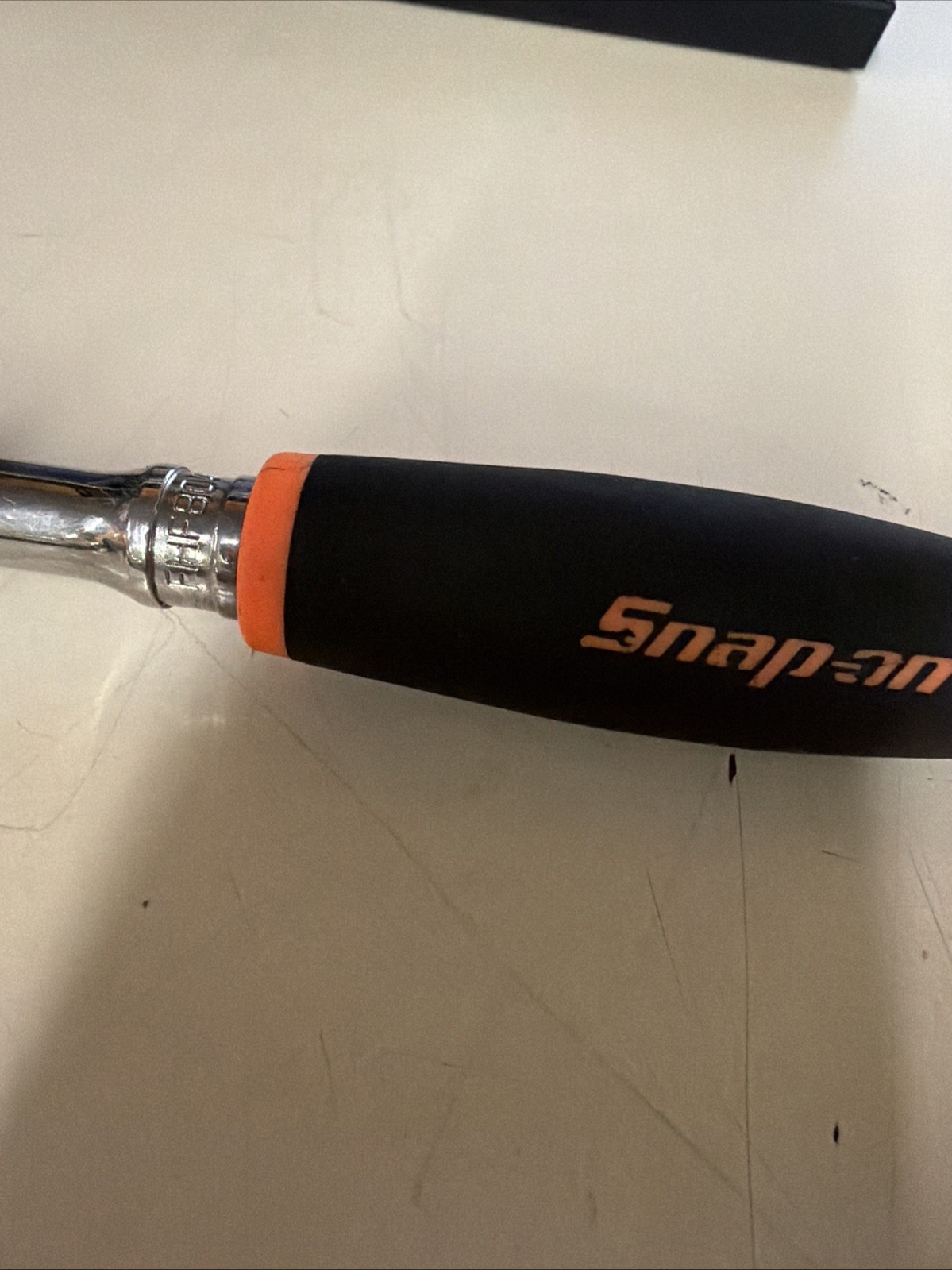 Snap On Tools FHF80A 3/8″ Orange Soft Grip Flex Head Ratchet