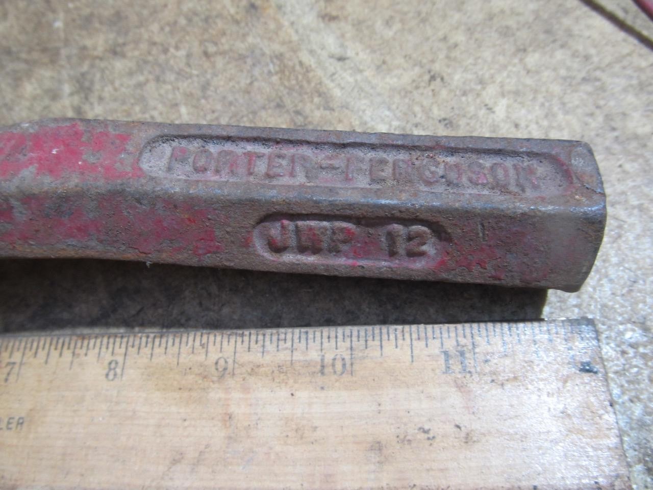 Porter Ferguson JWP12 Body Dolly Spoon Anvil