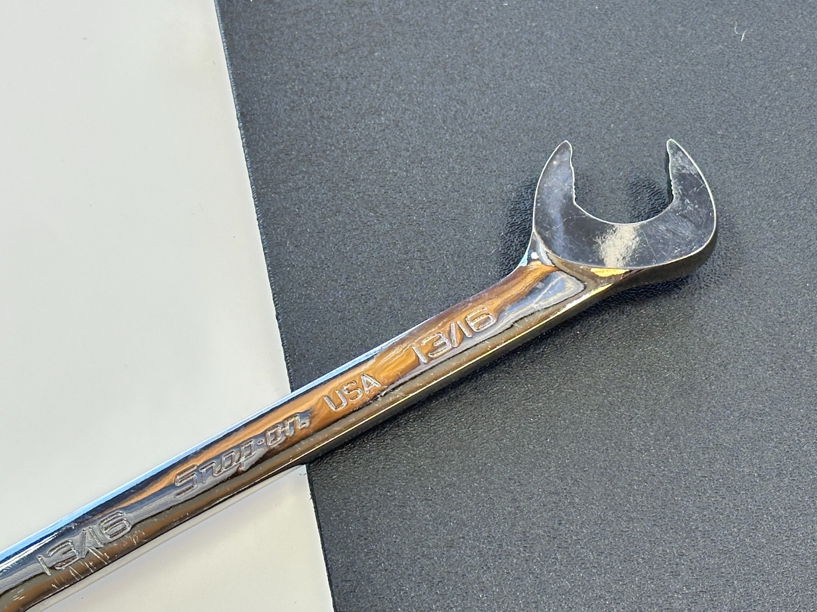 NEW Snap-On Tools USA 13/16″ Flank Drive PLUS 4 Way Angle Head Open End Wrench