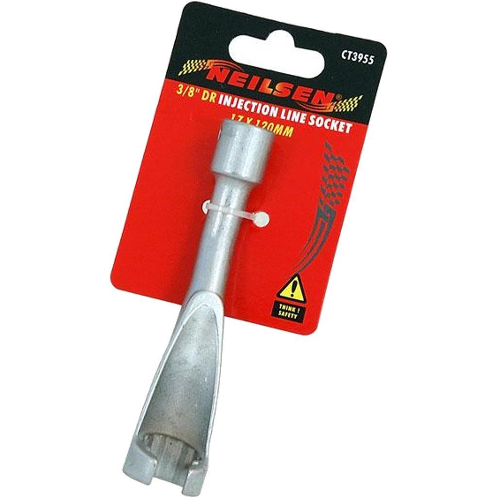 Neilsen 17mm Fuel Injection Line Socket 3/8″ Drive 120mm Mercedes BMW