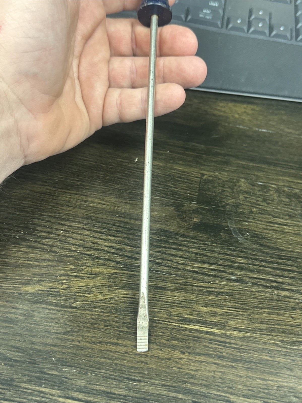 Craftsman Screwdriver 41248 Flat Slotted 7.5″ Blade 3/16″ USA