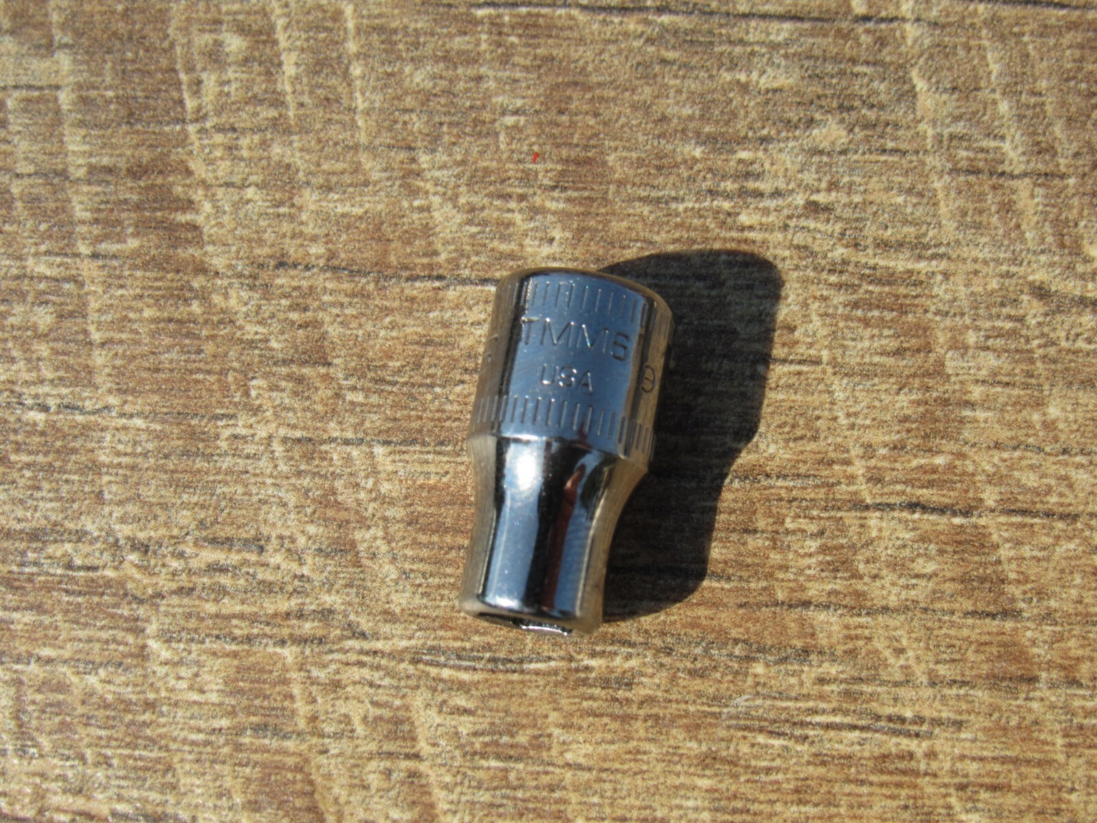 SNAP ON 6MM TMM6 1/4″ DRIVE METRIC 6 PT SHALLOW CHROME SOCKET 6 MM TMM NEW LOGO